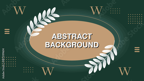 A sophisticated abstract background featuring elegant overlays and green accents, perfect for presentations, branding, and modern aesthetic needs in creative design.