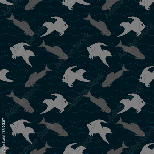 Gray Angelfish Shoal