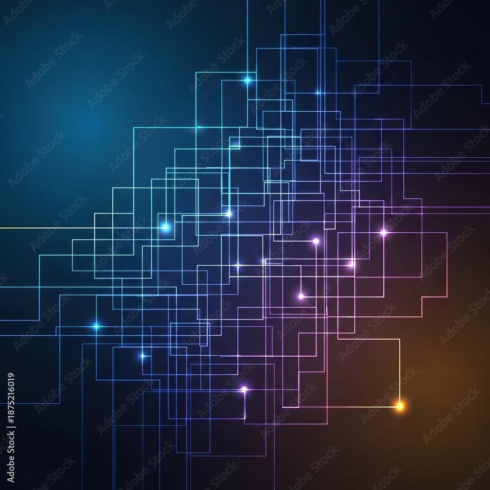 Obraz premium abstract background with lights