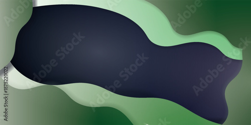 Minimalist abstract digital background featuring smooth flowing shapes, paper-cut effect layers, and balanced color gradients for contemporary graphic design use