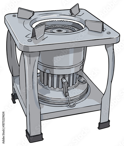 Old fashioned oil stove