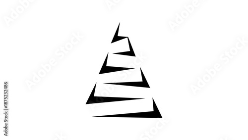 merry christmas symbol,black isolated silhouette
