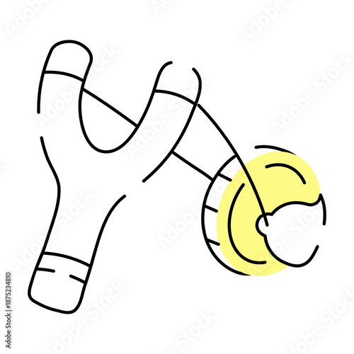 A drawing style illustration depicting target strategy