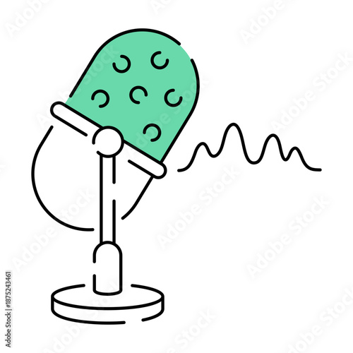 A drawing style illustration depicting pronunciation