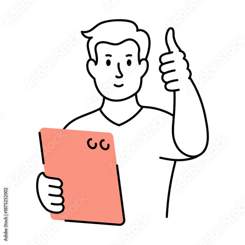 A doodle style illustration showing quality assurance