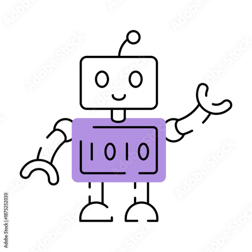 A sketchy style illustration representing ai development