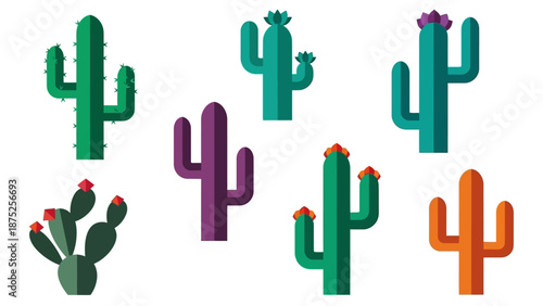 Colorful vector illustration of shampoo and soap bottles in geometric design