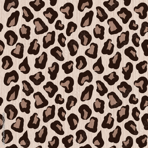 trendy leopard print in shades of brown