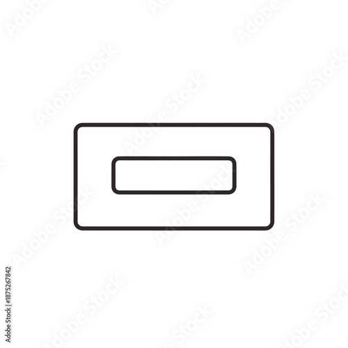 Modern Digital Payment Card with Contactless Payment Technology