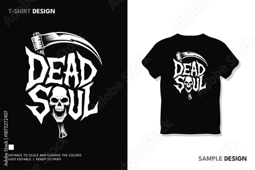 Dead Soul, Intense Skull and Grim Reaper Theme With Axe