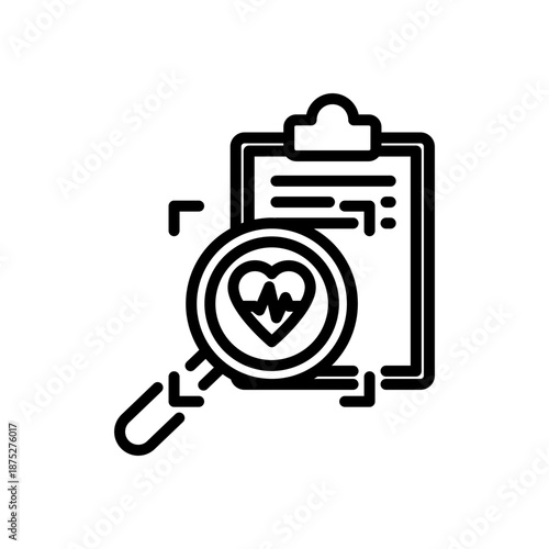 Medical icon representing metabolic syndrome screening