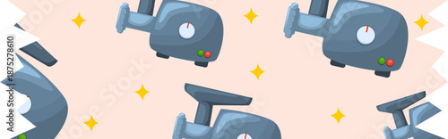 washi tape overlap repeat object butcher theme