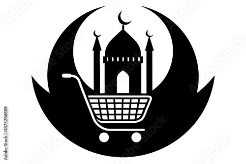 Halal Online Shopping Concept