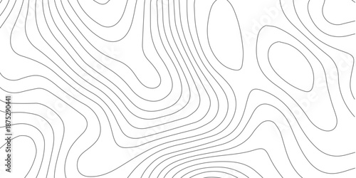 Seamless black and white abstract background vector featuring a modern pattern of curved lines and wave shapes for a decorative texture wallpaper design
