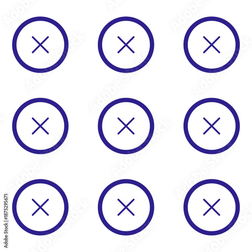 Free Download circle icon grid - GFXLoad