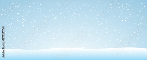 Snowflakes and Winter background, christmas posters, Winter landscape,vector design