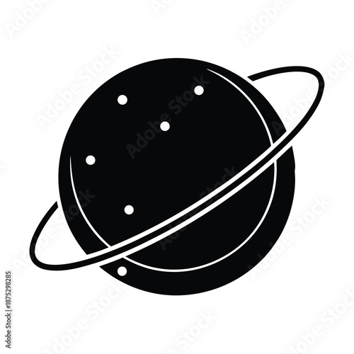 Planet Energy Orbit Icon