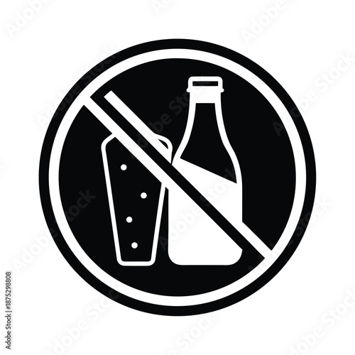 Plastic Free Environmental Icon