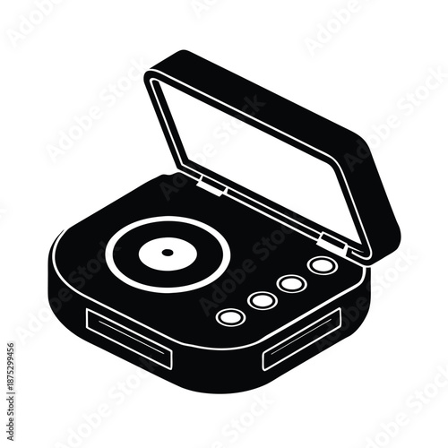 Portable Cd Player Icon