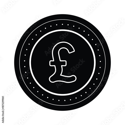 Pound Coin Currency Icon
