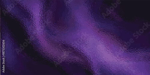 Abstract Purple and Black Textured Background with Dynamic Light Streaks.