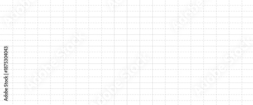 Vector grid paper used for notes or decoration used for notes graph documents business and education.