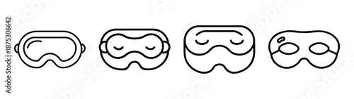 Illustration of four teeth with different stages of decay and dental health in vector format