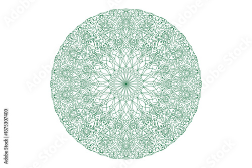 Mandala Design with Beautiful Work