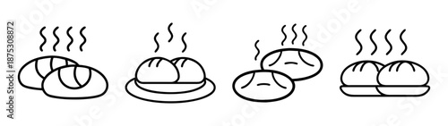 Graphic illustration of onsen eggs japanese cuisine hot spring eggs tamago japanese food delicacy