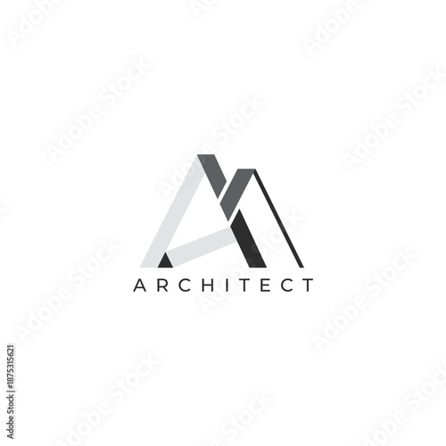 Architect logo design for brand identity and business