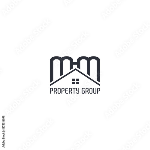 MM Property Group Logo Design for brand identity and corporate