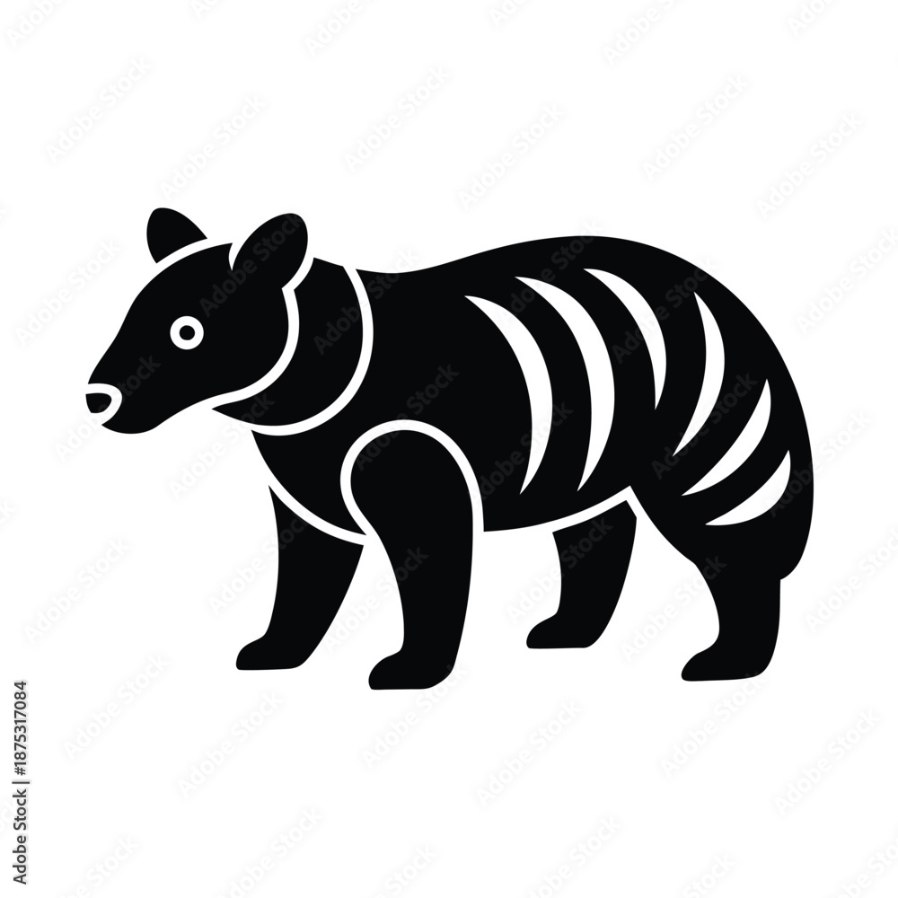 Fototapeta premium Rainforest Animal Wildlife Icon