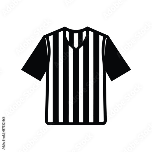 Referee Jersey Sports Icon