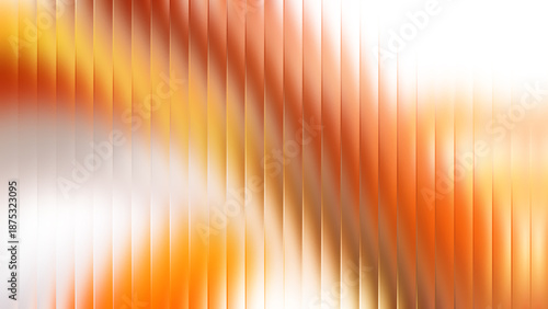 Vibrant orange and yellow abstract lines converge in a dynamic motion blur effect