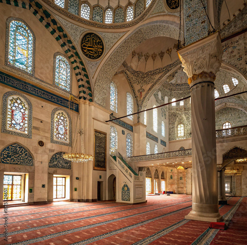 interior of a mosque