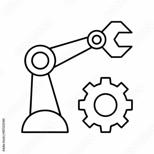 gear icon vector illustration