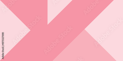 Abstract geometric background with overlapping pink shapes modern minimalist design for graphic projects and digital art EPS Vector