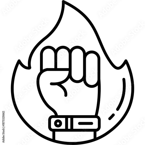 Motivation Outline Icon