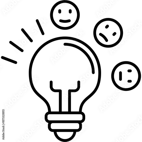 Emotional Awareness Outline Icon