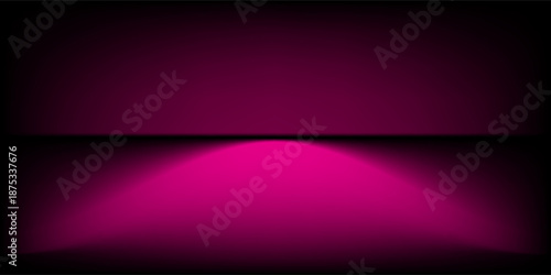 Abstract gradient podium background. pink, pink and lilac empty 3d studio backdrop. Clean scene for product presentation mockup template. Vector illustration.