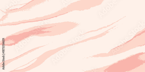 Elegant Soft Pink Abstract Background with Flowing Brush Strokes Pastel Watercolor Texture Vector