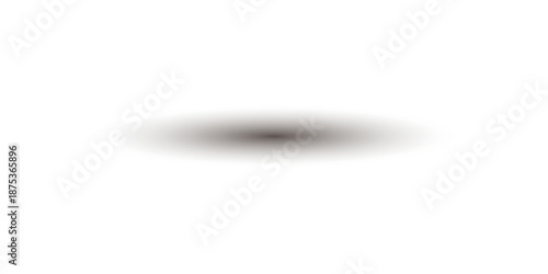 shadow of black and white sphere