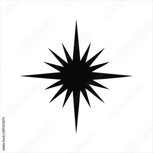 compass rose vector