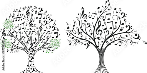 Musical Trees A Symphony of Notes and Nature