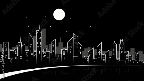 city in the night