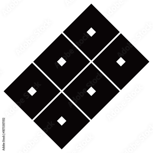 家紋です。寄り掛け六つ目といいます。