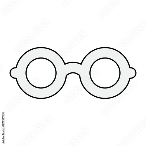 vector glasses icon
