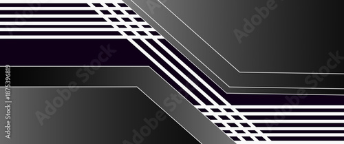 Black metal texture steel background. Perforated sheet metal. vector