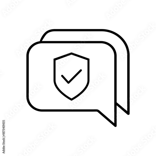 Protection vector icon. Defense Illustration sign.  Security symbol. safety logo.