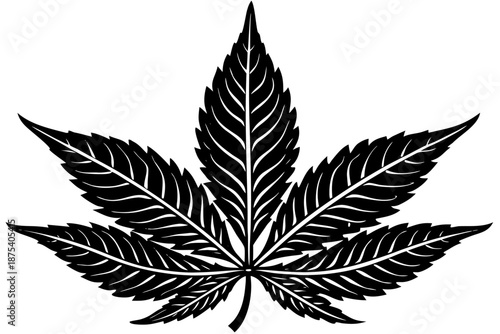 Beautiful shiloutte leaf for USA Designer